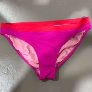 Boden Pink and Red Bikini Bottoms